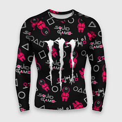 Рашгард мужской Monster energy x Ojingeo geim, цвет: 3D-принт