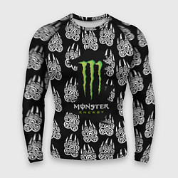 Мужской рашгард Monster energy медвежьи лапы