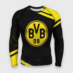 Мужской рашгард Borussia полосы