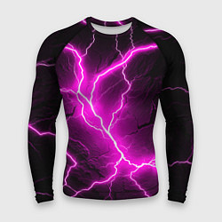 Мужской рашгард The color is pink and black