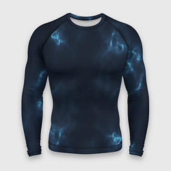 Рашгард мужской The color is blue, цвет: 3D-принт