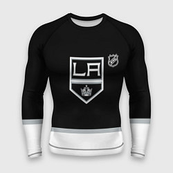Рашгард мужской Лос Анджелес Кингз хоккей, цвет: 3D-принт