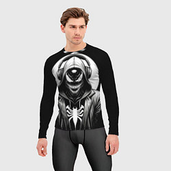 Рашгард мужской Venom black, цвет: 3D-принт — фото 2