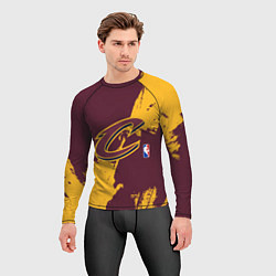 Рашгард мужской Cleveland Cavaliers NBA team, цвет: 3D-принт — фото 2