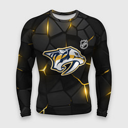 Рашгард мужской Нэшвилл Предаторз - НХЛ хоккей, цвет: 3D-принт