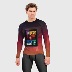 Рашгард мужской Lazarus Art, цвет: 3D-принт — фото 2