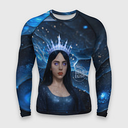 Рашгард мужской Билли Айлиш в стиле снежной королевы, цвет: 3D-принт