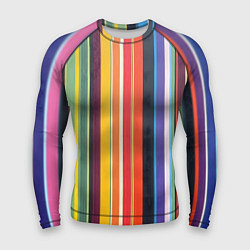 Мужской рашгард Разноцветная полоска