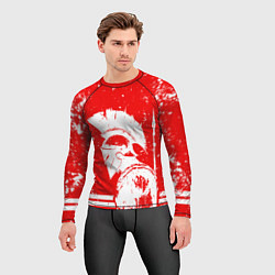 Рашгард мужской Спартак - воин спарты, цвет: 3D-принт — фото 2