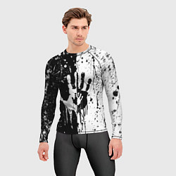 Рашгард мужской Антиматерия подтеки, цвет: 3D-принт — фото 2