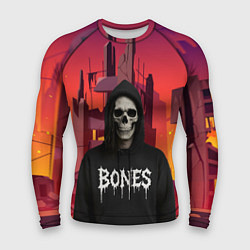 Рашгард мужской Bones скелет, цвет: 3D-принт