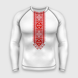 Рашгард мужской Славянская стилистика Русича, цвет: 3D-принт