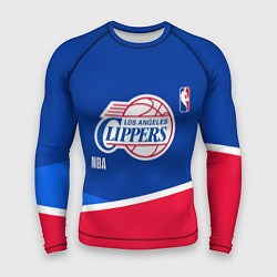 Рашгард мужской LA Clippers - basketball, цвет: 3D-принт