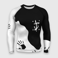 Мужской рашгард Doom отпечатки демона