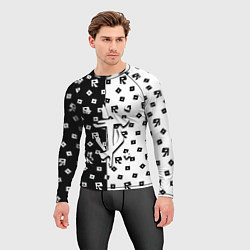 Рашгард мужской Doom x roblox pattern, цвет: 3D-принт — фото 2