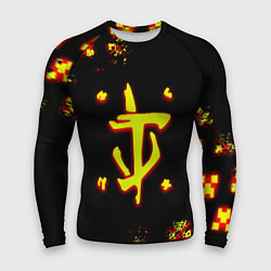 Мужской рашгард Doom x minecraft