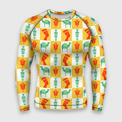 Рашгард мужской Мотивы Египта, цвет: 3D-принт