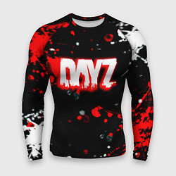 Мужской рашгард Dayz брызги красок текстура