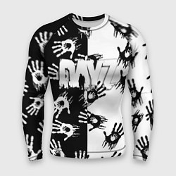 Рашгард мужской Dayz руки черно белые, цвет: 3D-принт