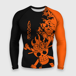 Рашгард мужской One Piece - Ace, цвет: 3D-принт