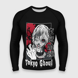 Рашгард мужской Аниме Токийский Гуль, Кен Канеки, цвет: 3D-принт