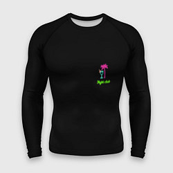 Мужской рашгард Night club neon