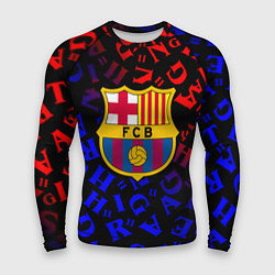 Мужской рашгард Barcelona градиент символы