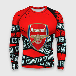 Мужской рашгард Arsenal x counter strike game