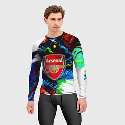 Рашгард мужской Arsenal monster, цвет: 3D-принт — фото 2