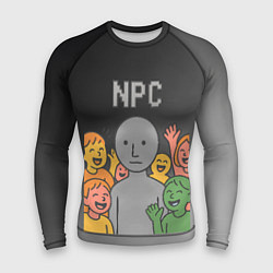Рашгард мужской Я NPC без эмоций, цвет: 3D-принт