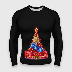 Рашгард мужской Christmas day, цвет: 3D-принт