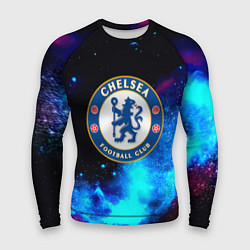 Рашгард мужской Челси неоновый космос, цвет: 3D-принт