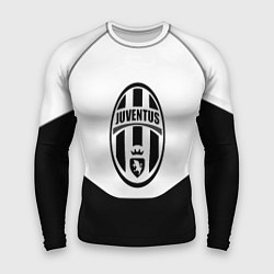 Рашгард мужской Juventus полосы, цвет: 3D-принт