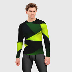 Рашгард мужской Geometric shapes, цвет: 3D-принт — фото 2