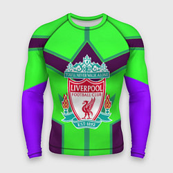 Мужской рашгард Liverpool геометрия текстура спорт