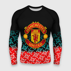 Мужской рашгард Манчестер Юнайтед ниндзя паттерн