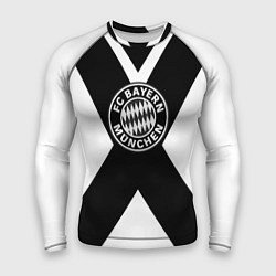 Рашгард мужской Бавария Мюнхен полосы, цвет: 3D-принт