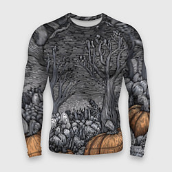Рашгард мужской Осенние шалости духов, цвет: 3D-принт