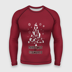 Мужской рашгард Рождество в Хогвартс