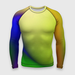 Рашгард мужской The color is multicolored, цвет: 3D-принт