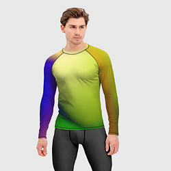 Рашгард мужской The color is multicolored, цвет: 3D-принт — фото 2