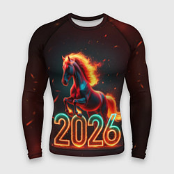 Мужской рашгард Светящаяся лошадь 2026