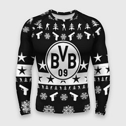 Мужской рашгард Borussia x counter strike