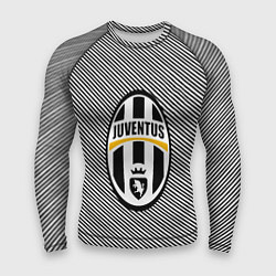 Мужской рашгард Ювентус спорт линии