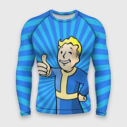 Мужской рашгард Fallout Blue