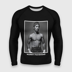 Рашгард мужской Manny Pacquiao: Photo, цвет: 3D-принт