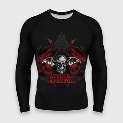 Мужской рашгард Avenged Sevenfold: Fly Skull