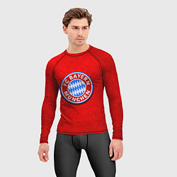 Рашгард мужской Bayern FC, цвет: 3D-принт — фото 2