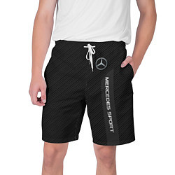 Шорты на шнурке мужские Mercedes AMG: Sport Line, цвет: 3D-принт