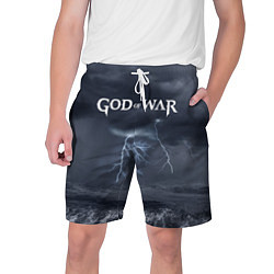 Шорты на шнурке мужские God of War: Storm, цвет: 3D-принт